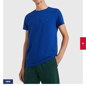Hilfiger SOLID ORGANIC STRETCH T-SHIRT Boys